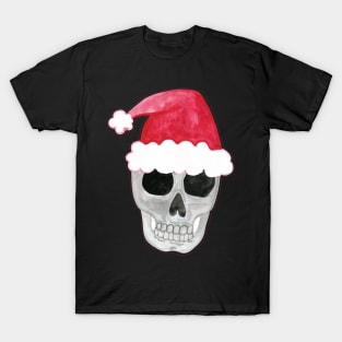 Halloween Christmas skull T-Shirt